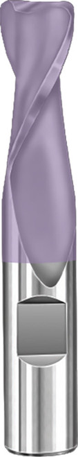 SGS 1/2" Dia, 2 Flute, Corner Radius End Mill - 38334 - Image 1