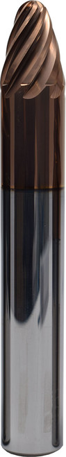 SGS 6.00mm x 16.00mm Dia, 8 Flute, Tapered (Circle Segment) End Mill - 45717 - Image 1