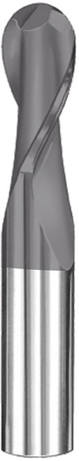 SGS 2.00mm Dia, 2 Flute, Ball Nose End Mill - 48737 - Image 1