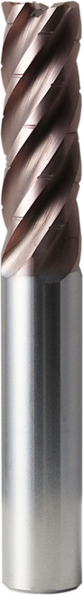 SGS 1/2" Dia, 5 Flute, Chip Breaker Corner Radius End Mill - 37553 - Image 1