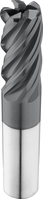 SGS 1/2" Dia, 5 Flute, Corner Radius End Mill - 37555 - Image 1