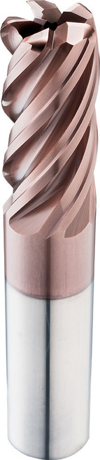 SGS 1/2" Dia, 5 Flute, Corner Radius End Mill - 37519 - Image 1