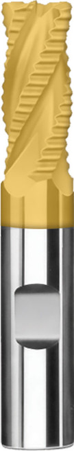 SGS 20.00mm Dia, 4 Flute, Chip Breaker Corner Radius End Mill - 46129 - Image 1