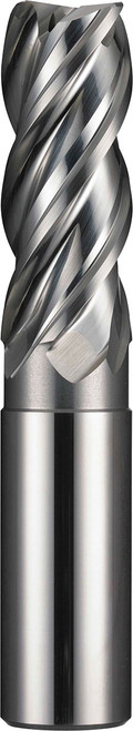 SGS 1/2" Dia, 4 Flute, Corner Radius End Mill - 34023 - Image 1