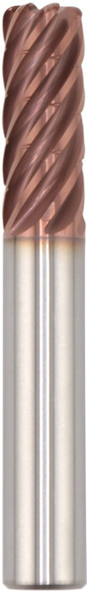 SGS 12.00mm Dia, 7 Flute, Chip Breaker Corner Radius End Mill - 74707 - Image 1