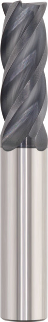 SGS 3/8" Dia, 4 Flute, Corner Radius End Mill - 39833 - Image 1