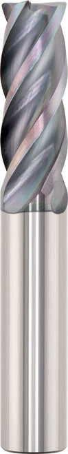 SGS 1/4" Dia, 4 Flute, Corner Radius End Mill - 39813 - Image 1