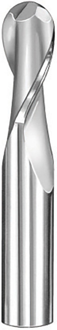 SGS 25.00mm Dia, 2 Flute, Ball Nose End Mill - 40386 - Image 1