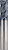 SGS 20.00mm Dia, 4 Flute, Corner Radius End Mill - 46924 - Image 1