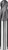 SGS 5/8" Dia, 4 Flute, Ball Nose End Mill - 30064 - Image 1