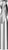 SGS 3/4" Dia, 3 Flute, Square End End Mill - 30571 - Image 1