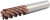 SGS 12.00mm Dia, 7 Flute, Chip Breaker Corner Radius End Mill - 74679 - Image 2