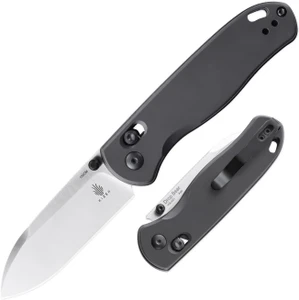 Kizer: Azo Drop Bear | Gunmetal Aluminum