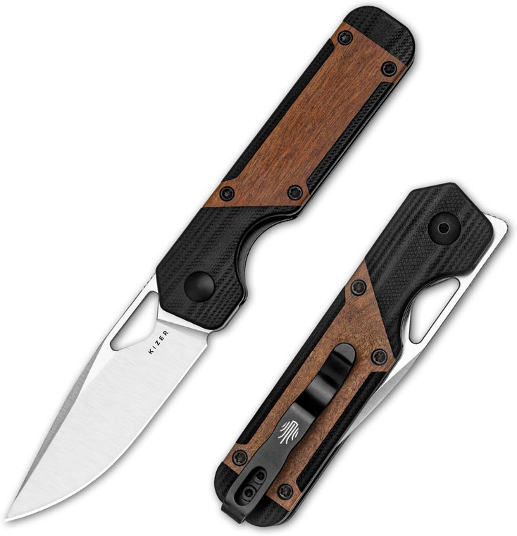 Kizer: Mini Militaw | Black G-10