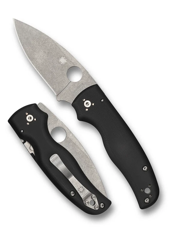 Spyderco: Shaman | Black/Satin
