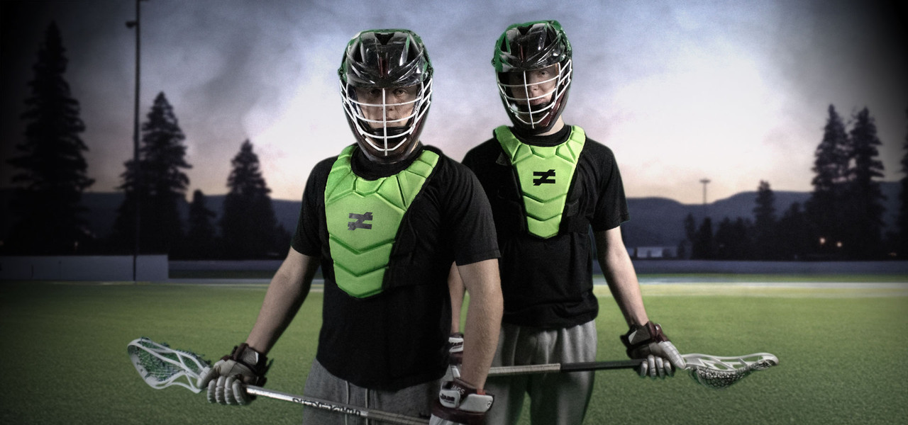 Lacrosse Player CC Shoulder Pads