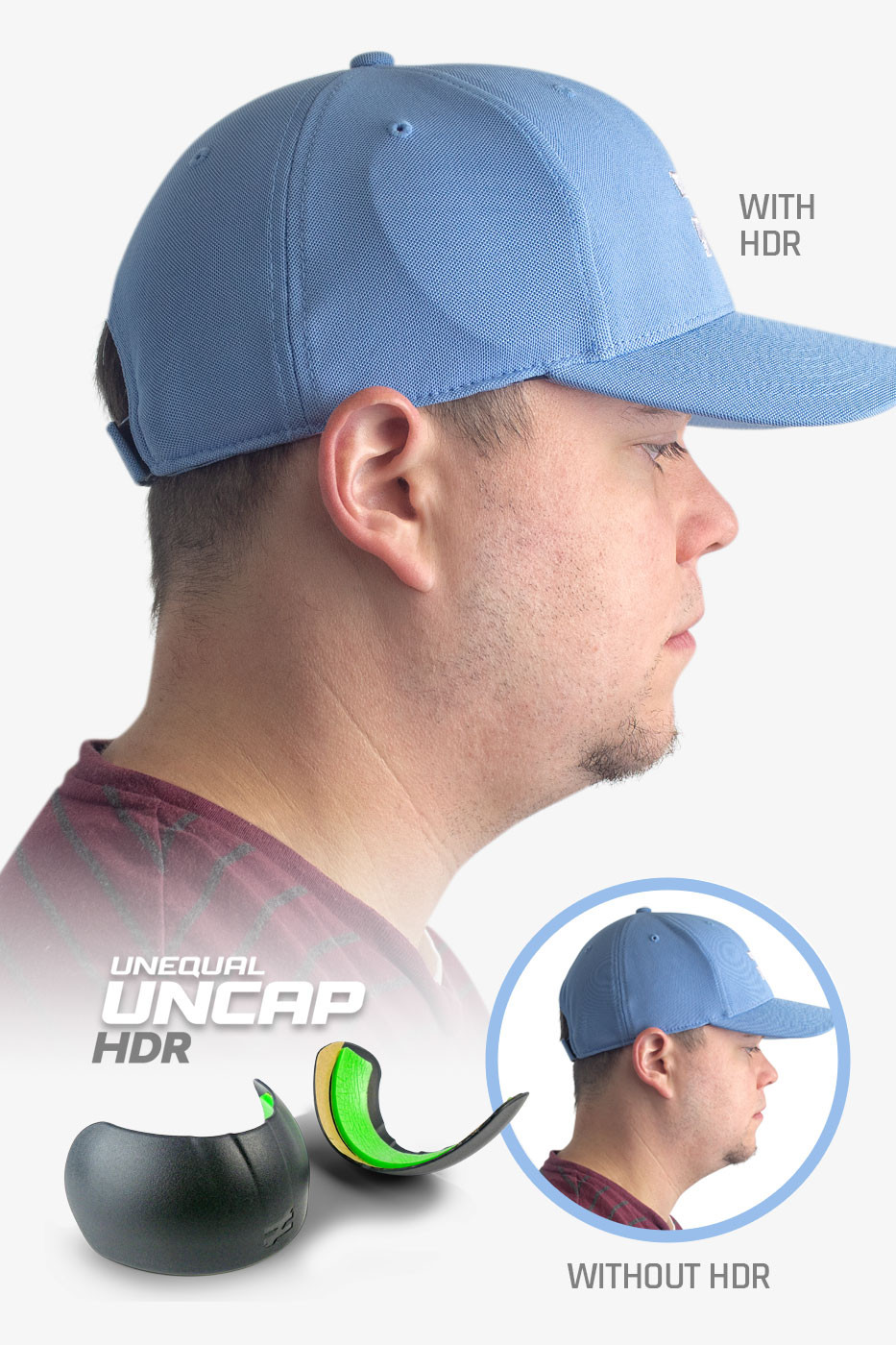 Protective Uncap Baseball Hat Inserts & Liners