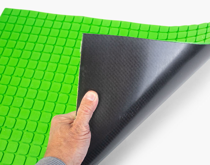 Unequal Deadstop Supplemental 6mm Protective Sports Pad with Blastshield