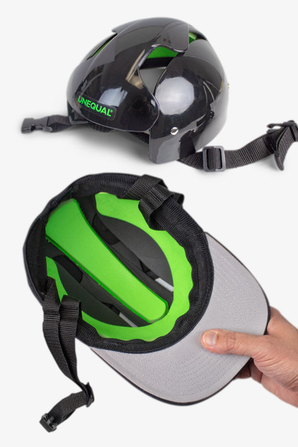 Unequal UnHelmet Sport Protective Hat Insert with Adjustable Strap Unequal UnHelmet Sport Protective Hat Insert with Adjustable Strap