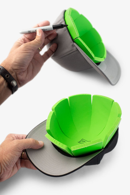 Dome Concussion Protection Hat Insert Dome Concussion Protection Hat Insert