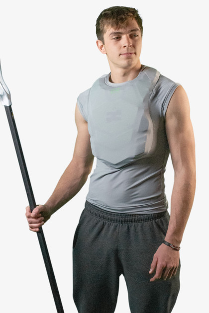 Unequal lacrosse shoulder pads Unequal lacrosse shoulder pads