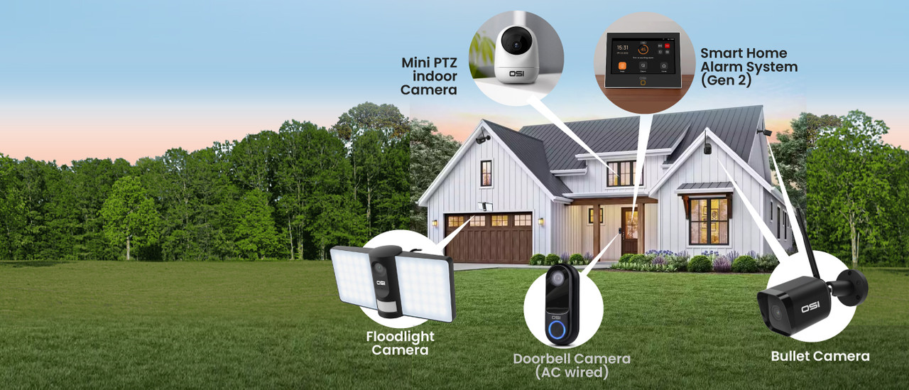 Home Security Systems, Cameras, Alarms, Doorbells