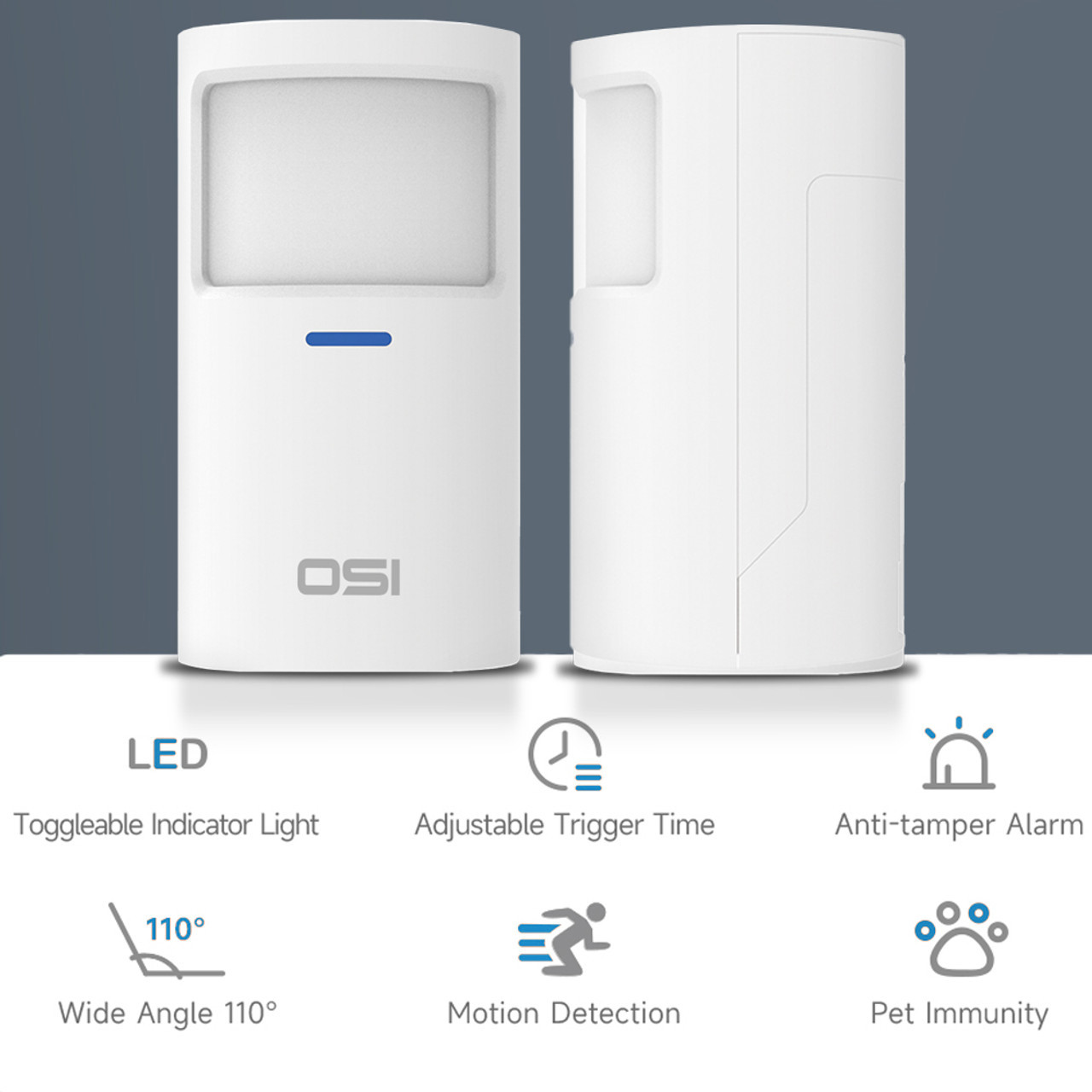 OSI Gen2 Wireless PIR Motion Sensor 2-pack