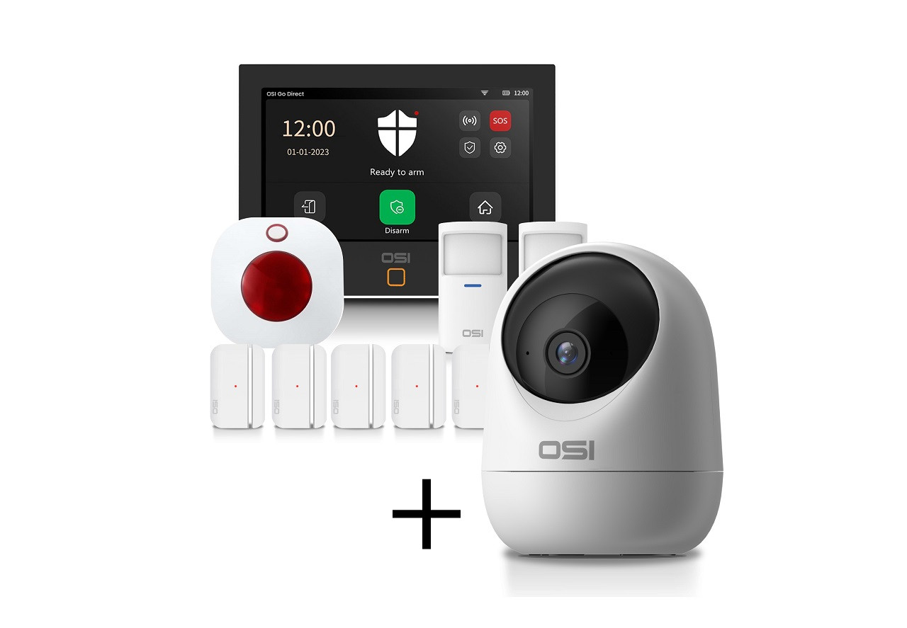 Smart Security Alarm System And Security Cameras Smart Wi-Fi Alarm