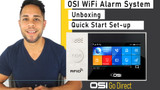 OSI Smart Wireless Alarm System Unboxing & Quick-Start Video Guide