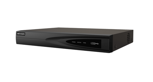 Hikvision 4-Channel 4K Plug and Play NVR with PoE and 2TB HDD