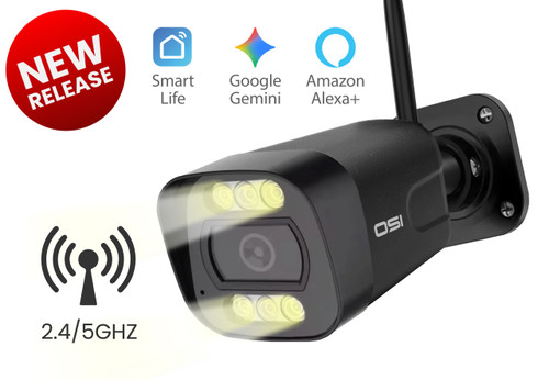 OSI-CAM-OBB OSI WiFi Spotlight Bullet Camera OSI-CAM-OBB OSI WiFi Spotlight Bullet Camera