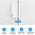 OSI Smart Wi‑Fi Alarm System Gen 2 (4G) offers easy DIY security for homes or businesses with no monthly fees for self‑monitoring, or optional 24/7 professional monitoring from $15/month.