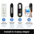 AIBASE Color AI Detection 5MP Smart Video Doorbell (Compatibile with Wireless Chime- Sold Seperately) Model: HA-DB-35-WF