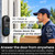 AIBASE Color AI Detection 5MP Smart Video Doorbell (Compatibile with Wireless Chime- Sold Seperately) Model: HA-DB-35-WF
