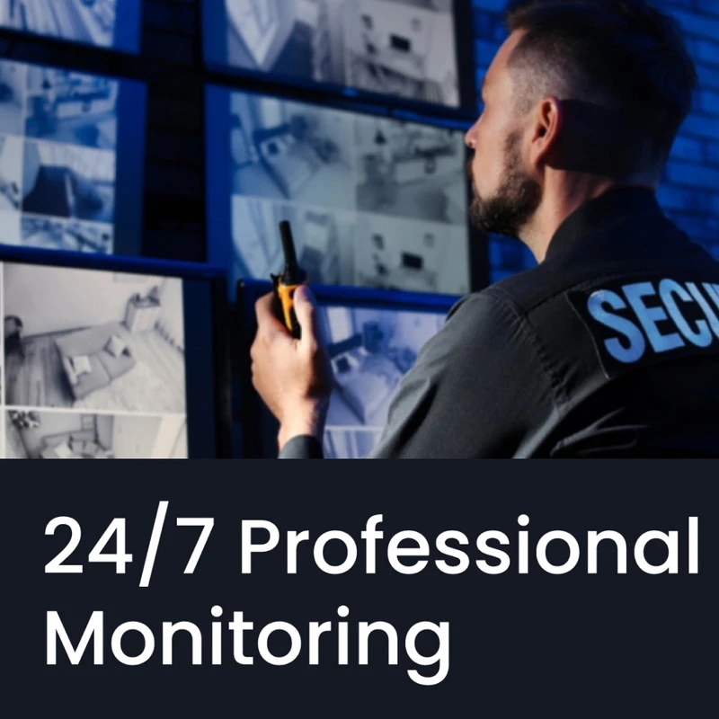 Professional 24/7 alarm monitoring centre