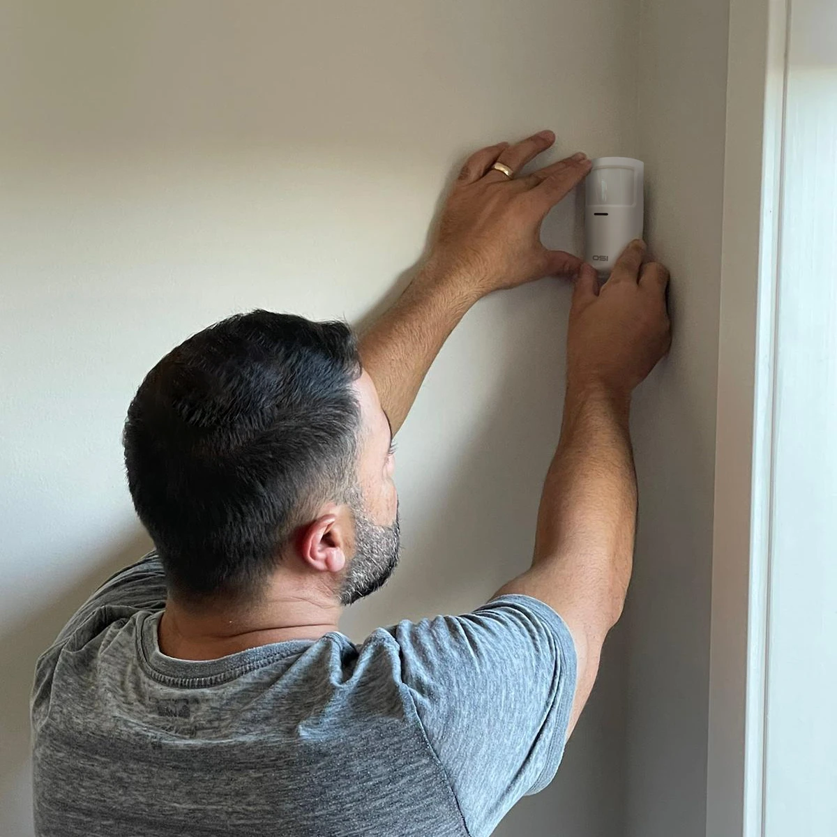 Installing a motion sensor