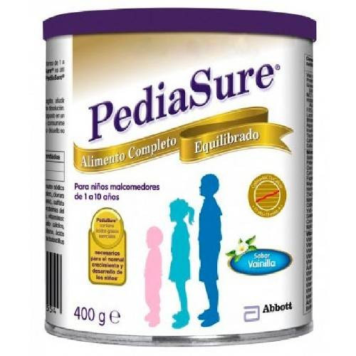 Pediasure vainilla lata complemento alimenticio polvo, 400 g