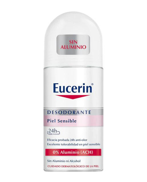 Desodorante roll on sin aluminio 50 mL eucerin