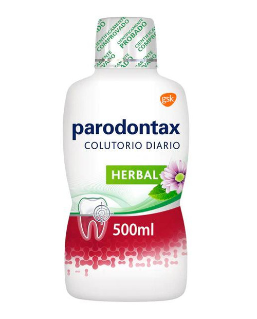Colutorio cuidado encías sin alcohol 500 mL parodontax