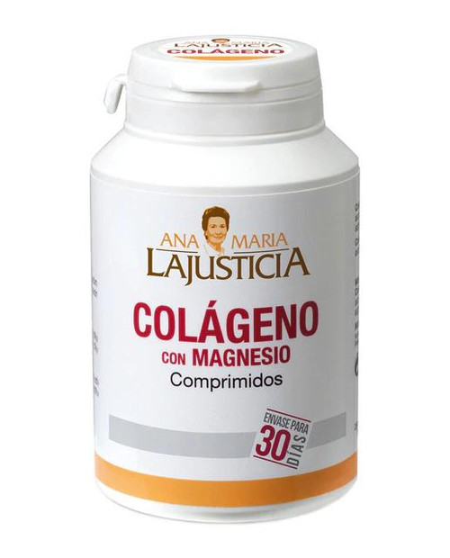 180 comprimidos colágeno y magnesio para regenerar los tejidos ana m. lajusticia