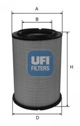 27.A02.C0 UFI Filters UFI Air Filter