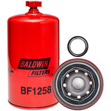 BF1258 Baldwin Fuel/Water Separator Spin-on with Drain