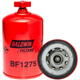 BF1275 Baldwin Fuel/Water Separator Spin-on with Drain