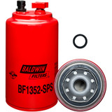 BF1352-SPS Baldwin Fuel/Water Separator Spin-on with Drain,Sensor Port and Reusable Sensor