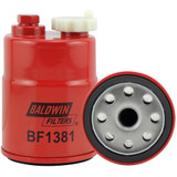 BF1381 Baldwin Fuel/Water Separator Spin-on with Drain and Sensor Port