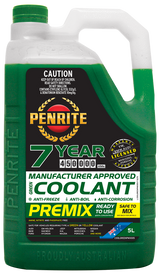 COOLGREENPMX005 Penrite 7 Year Premix Coolant 5L