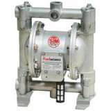 DITI17150600N STM Air Operated Diaphragm Pump - Aluminium 1/2 3/4