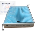 WACF0221 Wesfil Cabin Filter; RCA329P Nissan