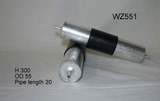 WZ551 Wesfil Efi Fuel Filter; Z551 BMW
