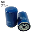 WZ63 Wesfil Oil Filter; Z63 Audi / BMW / Ford